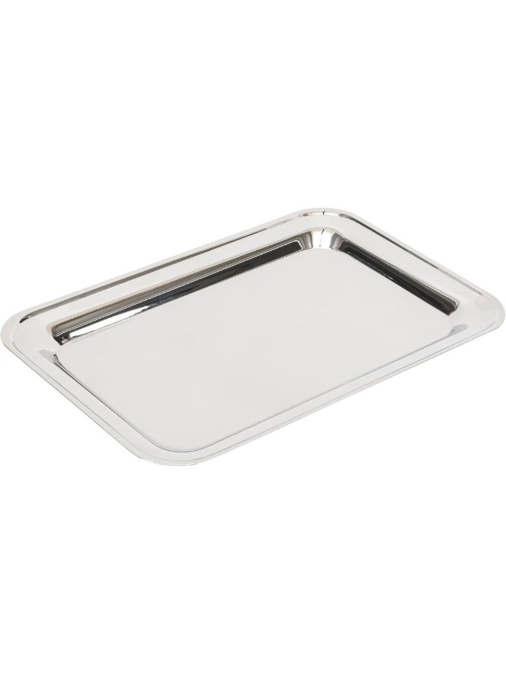 Stylish Nickel-Plated Cash Tray - Elegant 6" x 9" Design for Home or Office